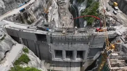 POWERCHINA: Drone Dam Surveying and Mapping & Logistics Equipment Provision