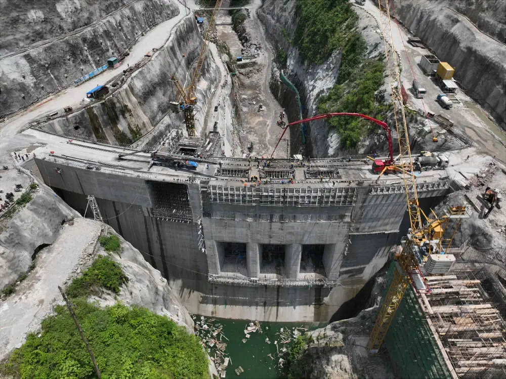 POWERCHINA: Drone Dam Surveying and Mapping & Logistics Equipment Provision